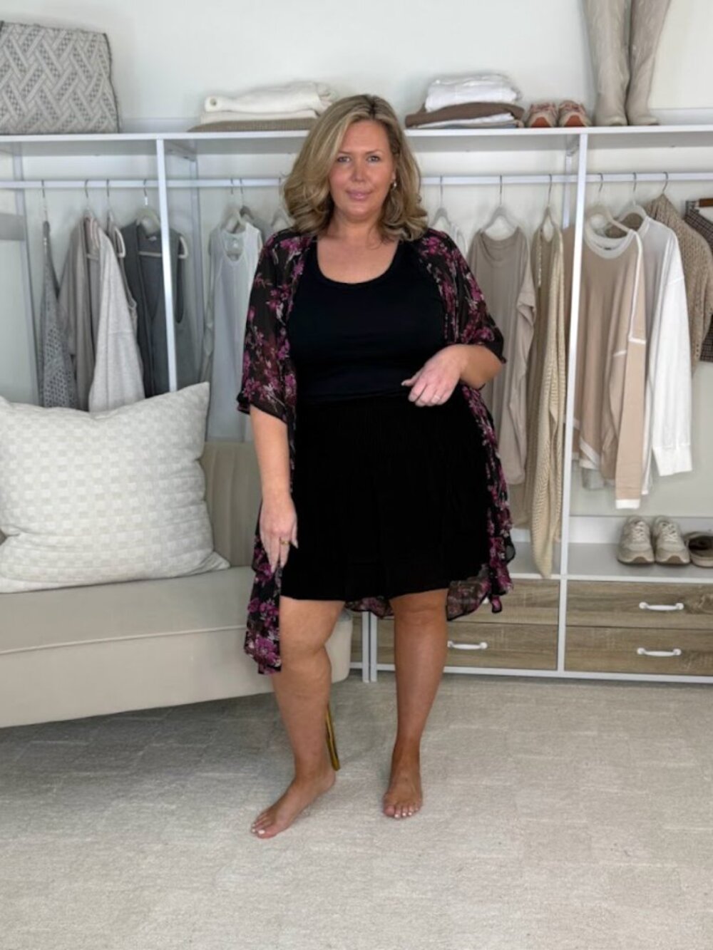 Torrid Sheer Floral Coverup